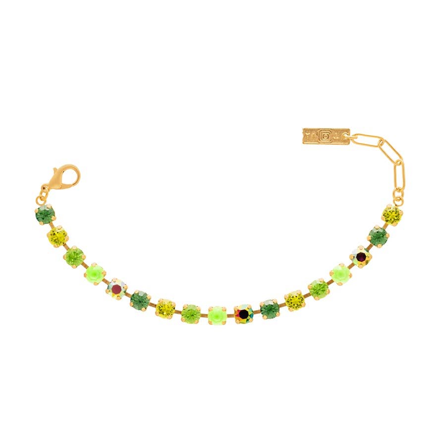 Sarina Bracelet in Green Mix