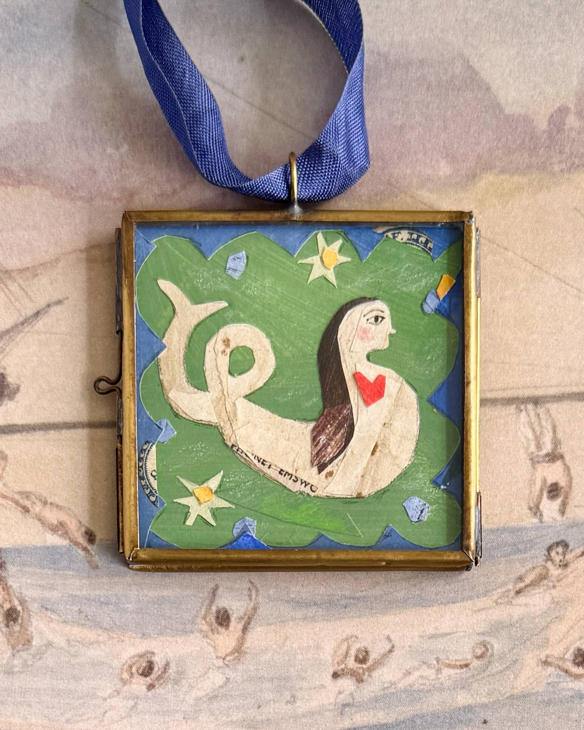 Maris Mirum Meriwether art locket by Brandie Stonge