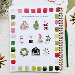 Watercolor Workbook- Christmas