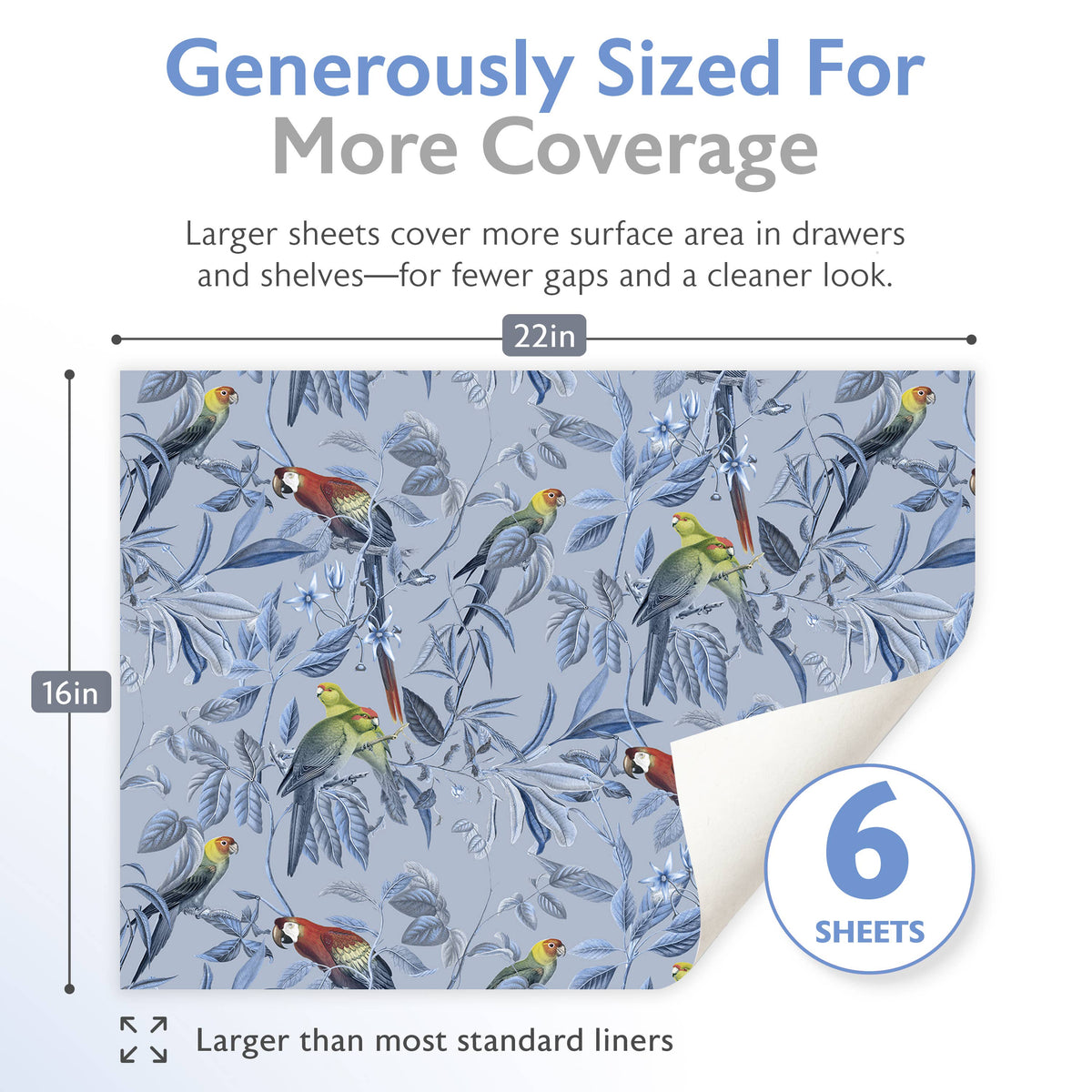 Merriton Azure Aviary scented drawer liners - image 4