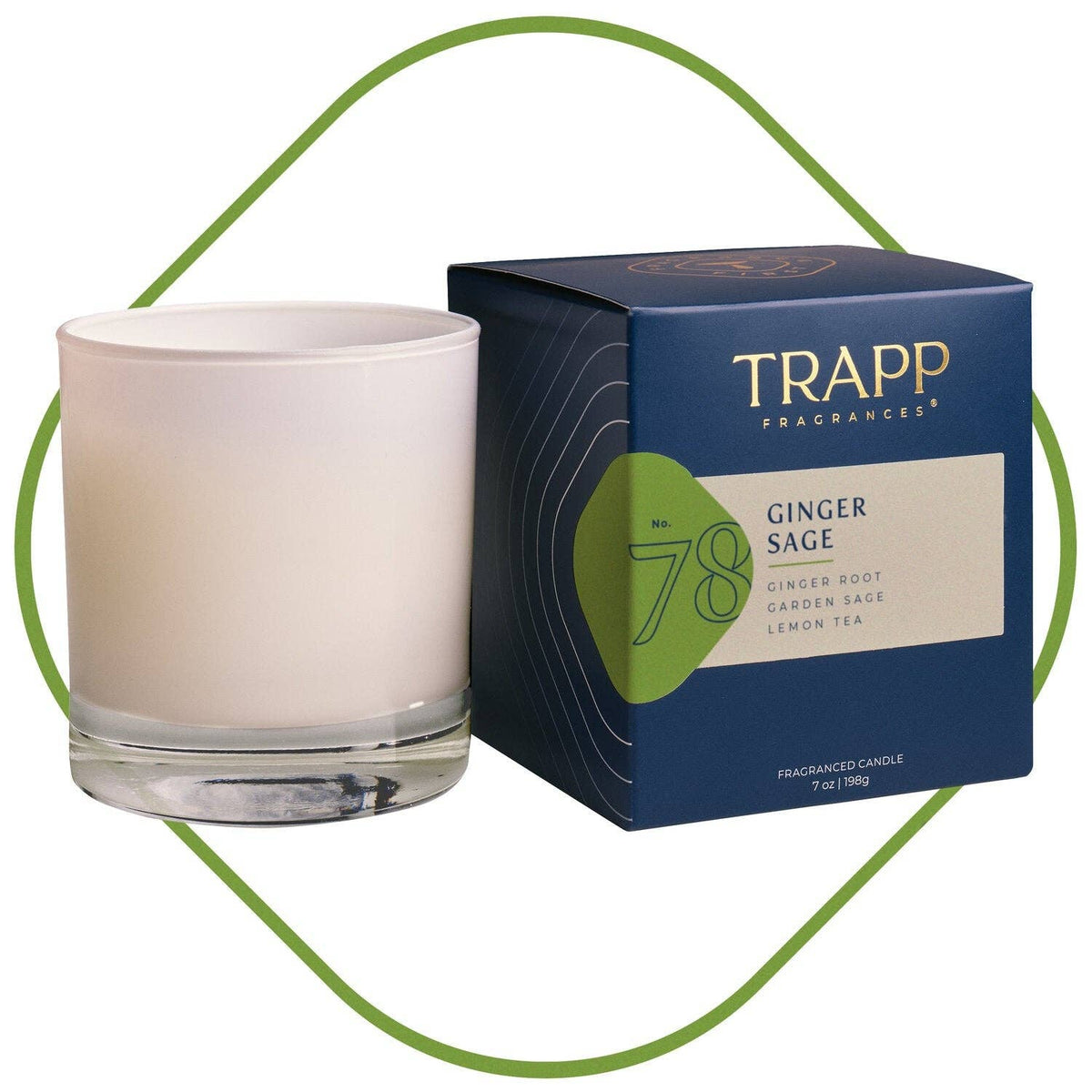Trapp No. 78 Ginger Sage 7 oz. Candle in Signature Box
