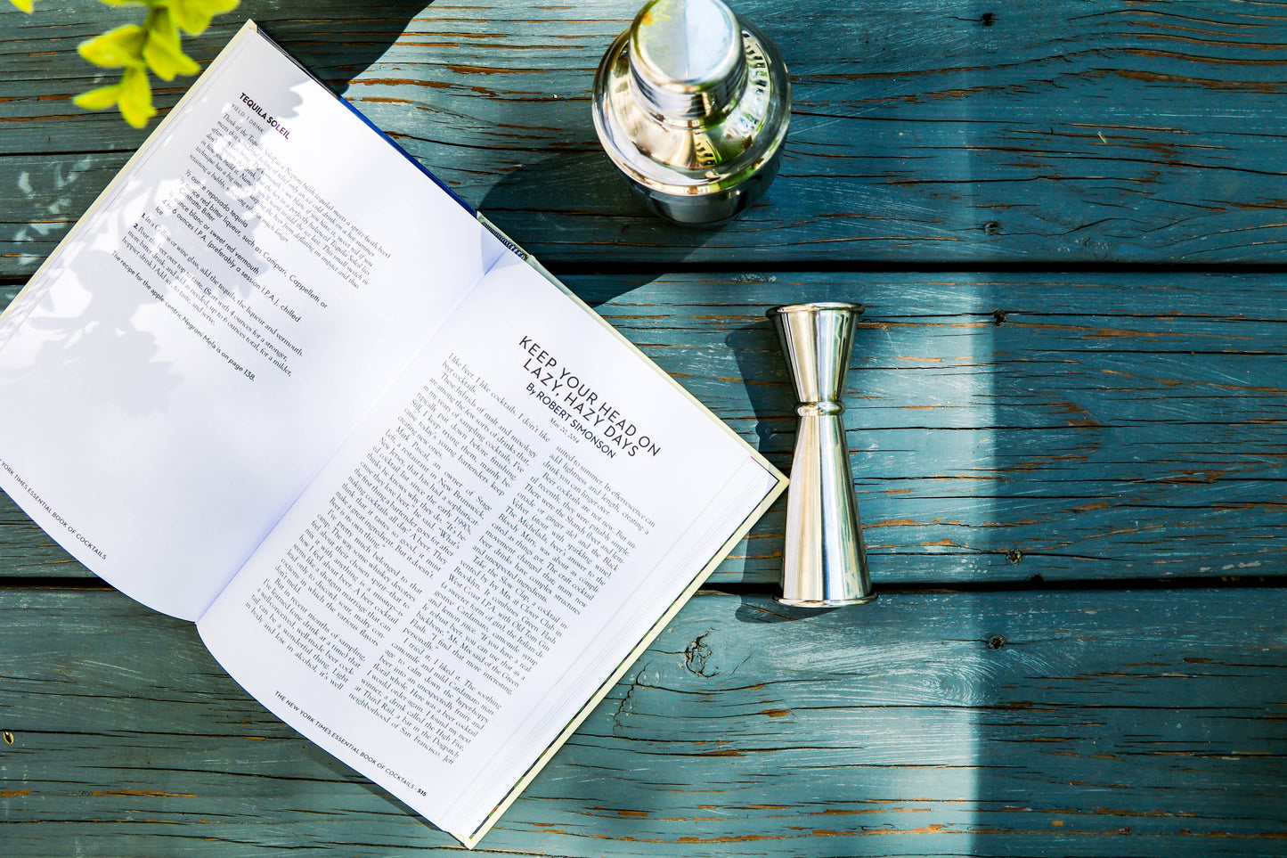 New York Times Essential Book of Cocktails