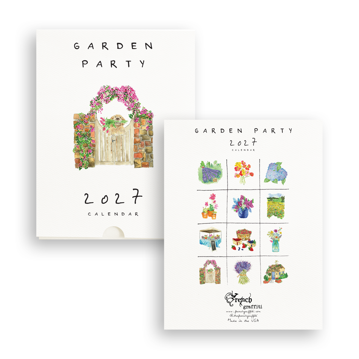 Garden Party 2027 Calendar
