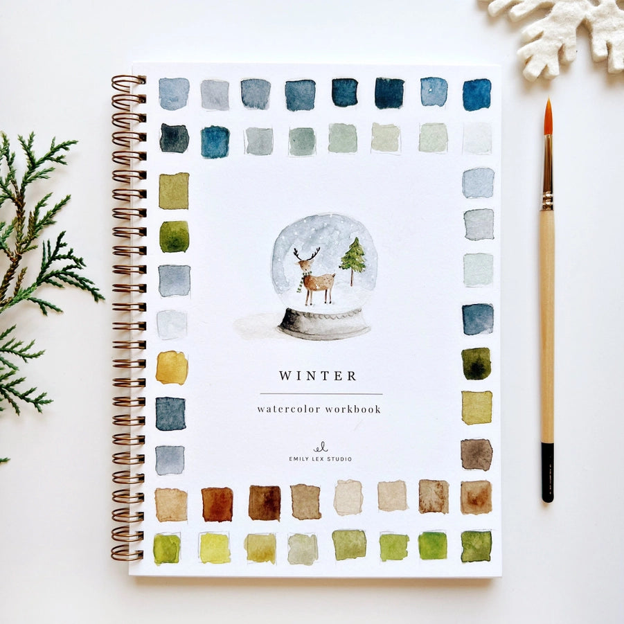 Watercolor Workbook- Winter
