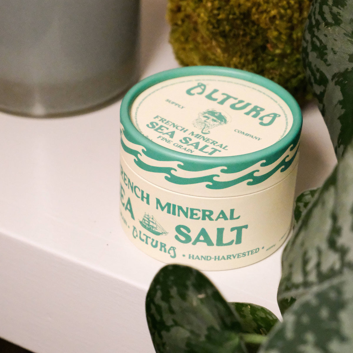 French Mineral Sea Salt — Fine Grain, 4 oz