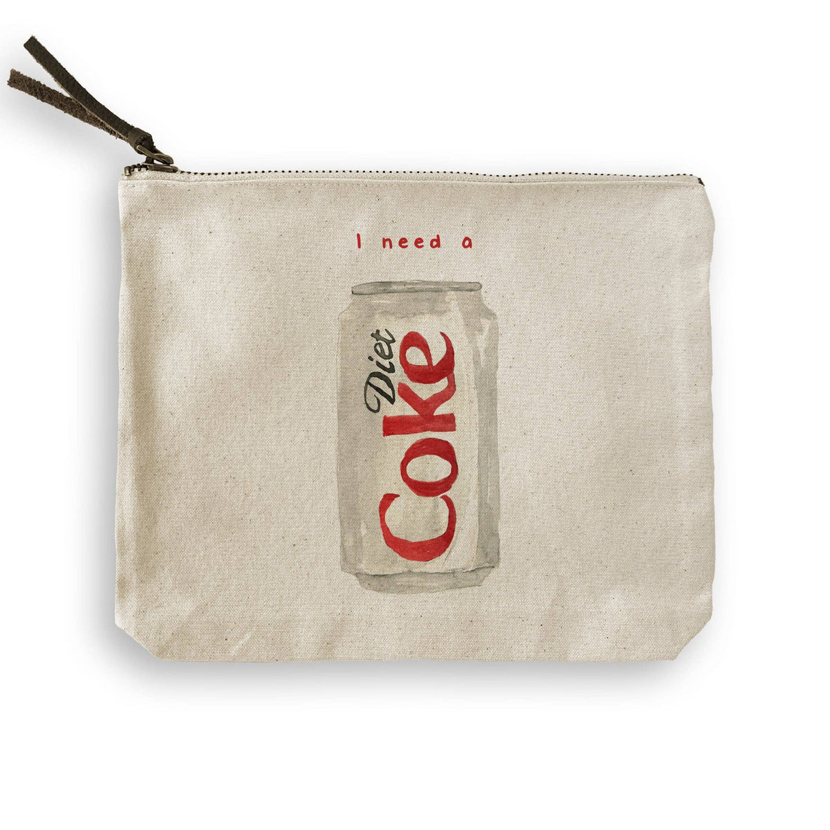 I Need a Diet Coke: Cosmetic Bag