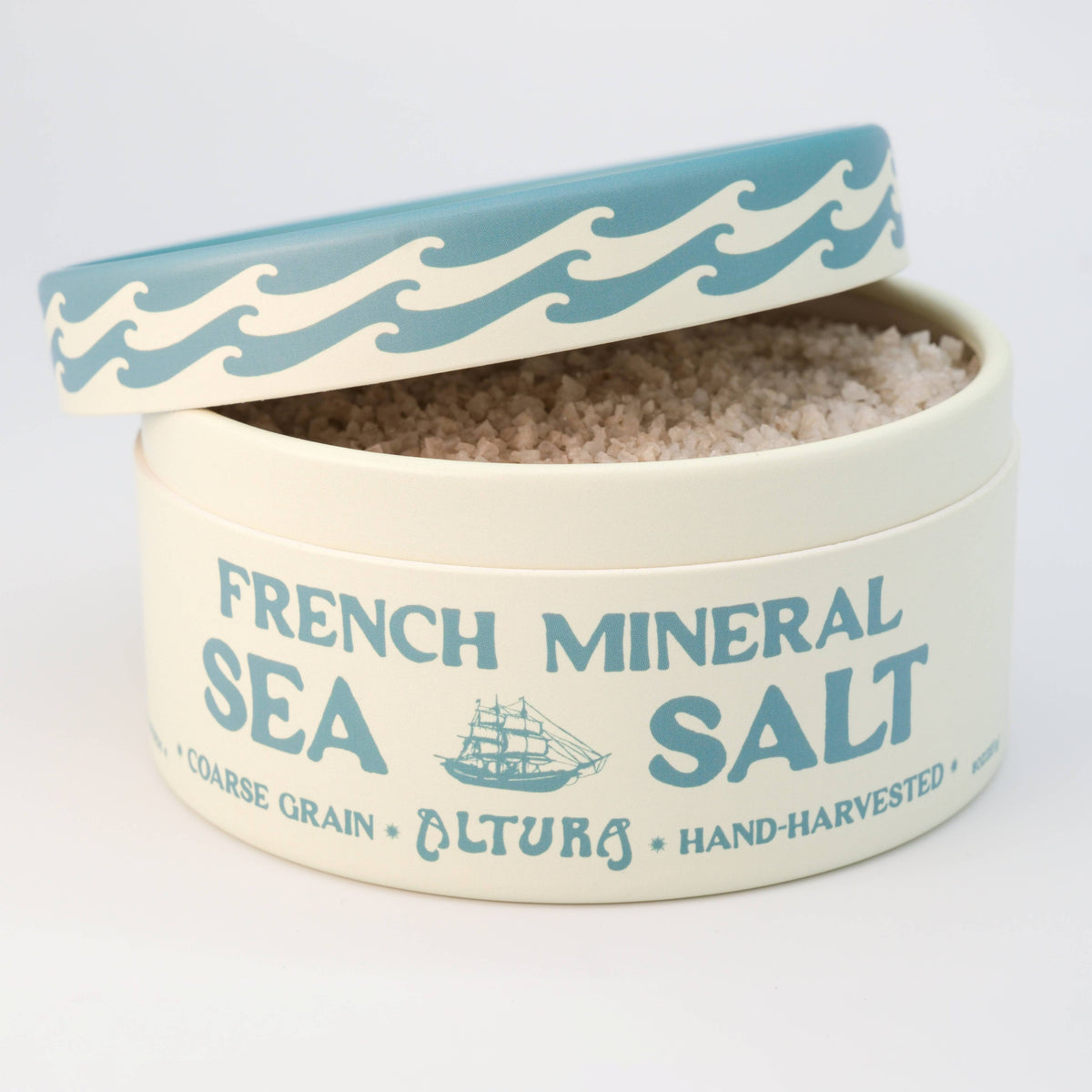 French Mineral Sea Salt — Coarse Grain, 8 oz