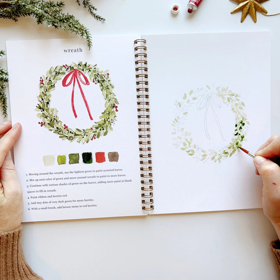 Watercolor Workbook- Christmas