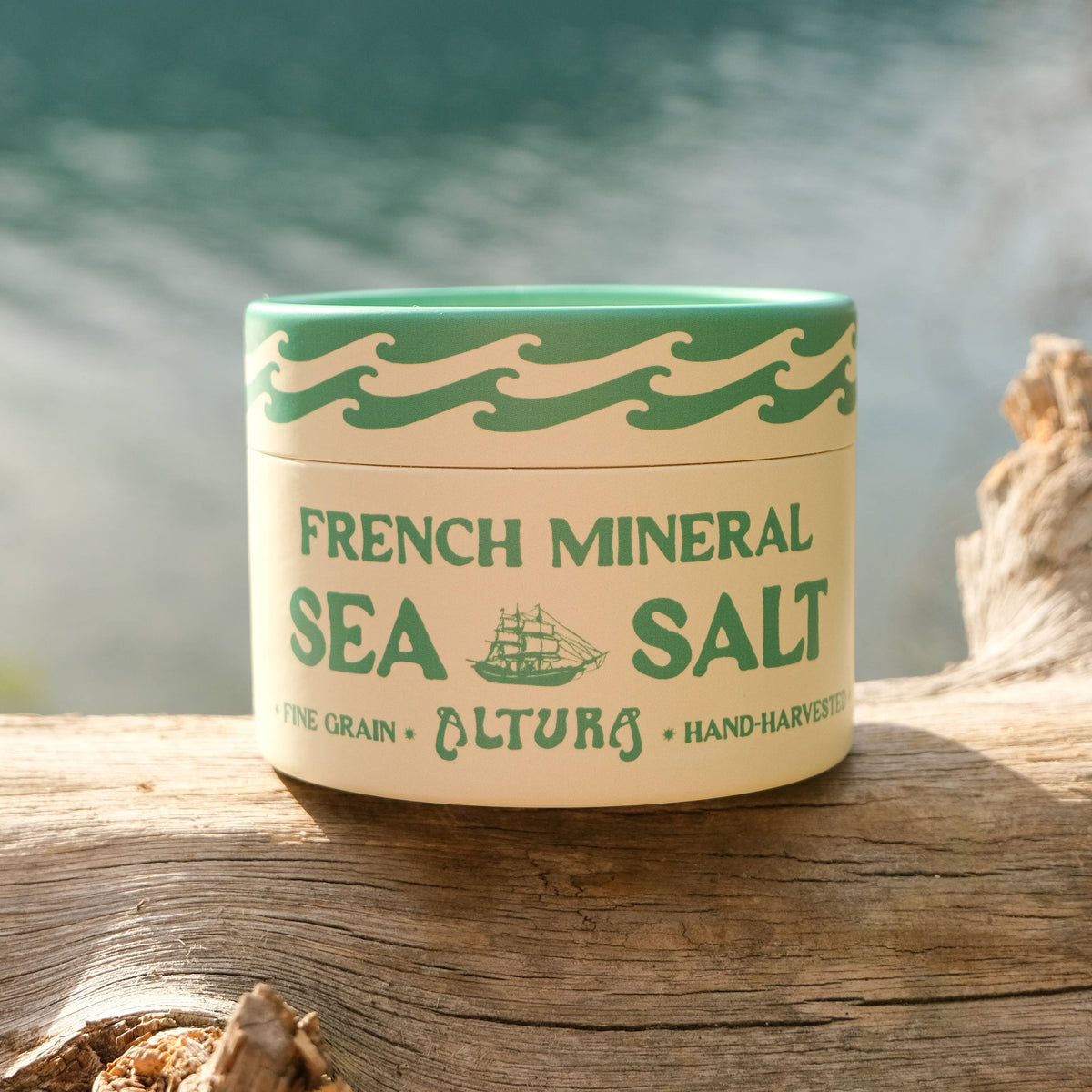 French Mineral Sea Salt — Fine Grain, 4 oz
