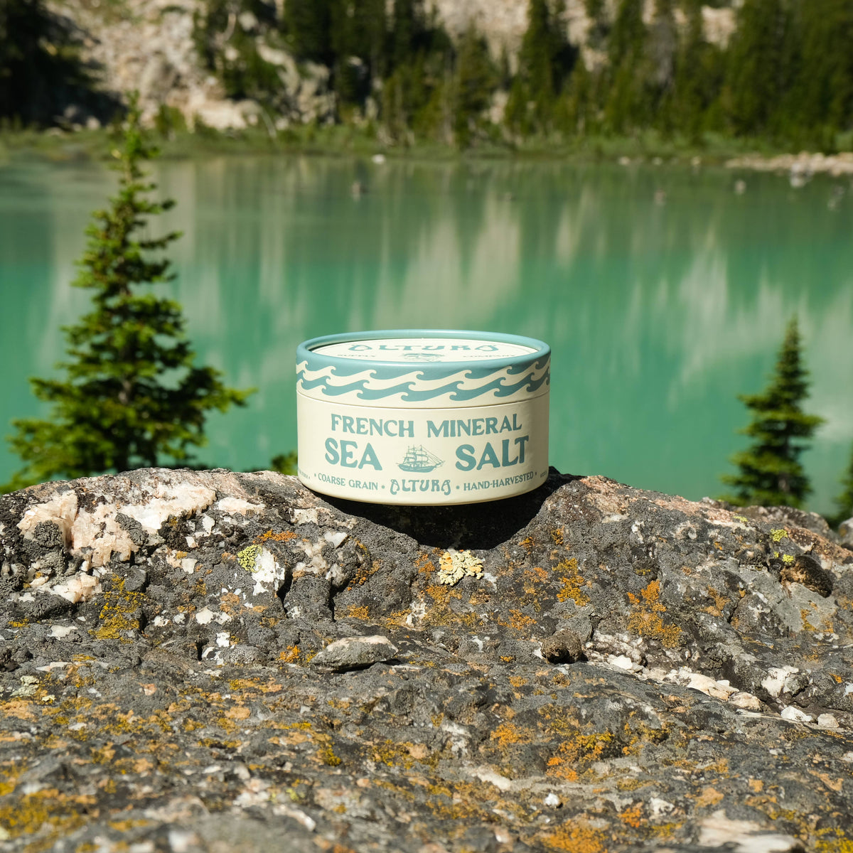 French Mineral Sea Salt — Coarse Grain, 8 oz