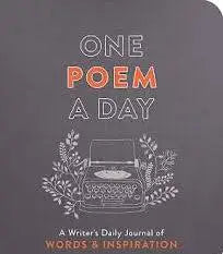 One Poem A Day A Writer's Journal