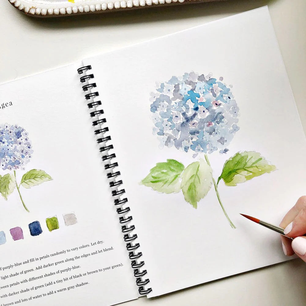 Watercolor Workbook- Flowers