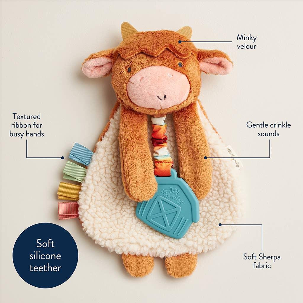 Highland Cow Lovey Plush