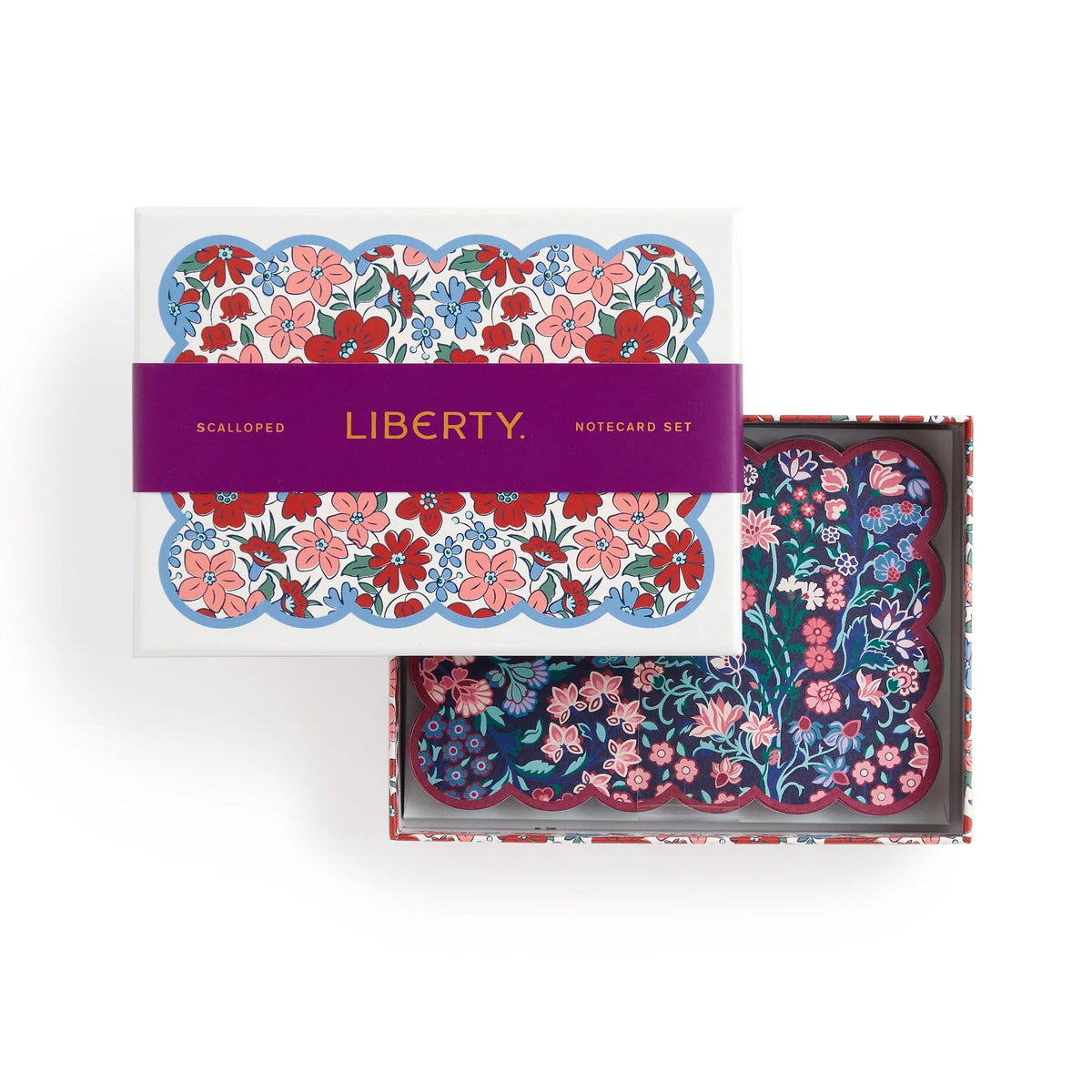 Liberty Scalloped Notecards
