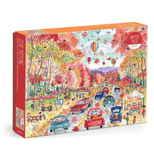 Michael Storrings Leaf Peeping 1000-piece puzzle box