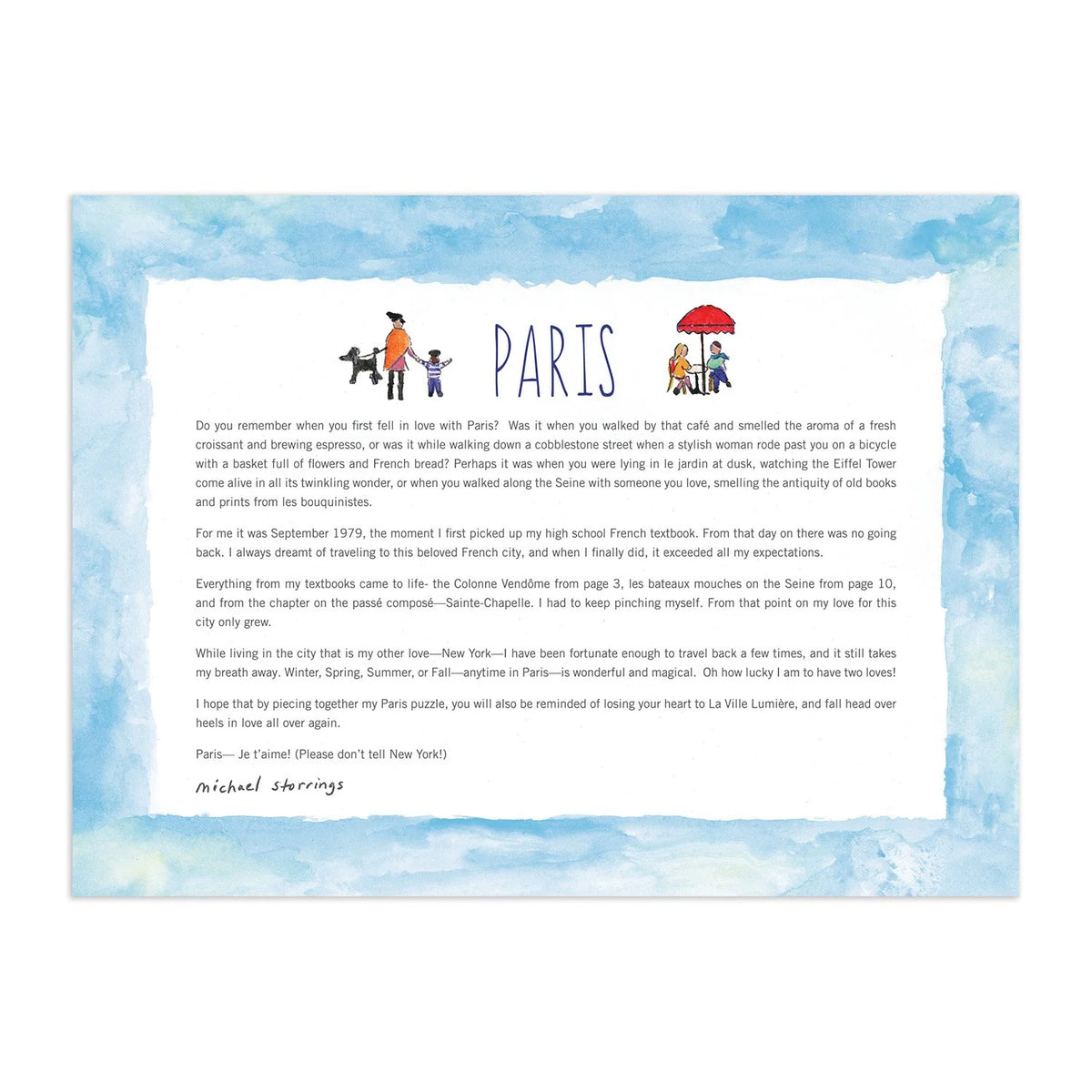 Paris Puzzle by Michael Storrings