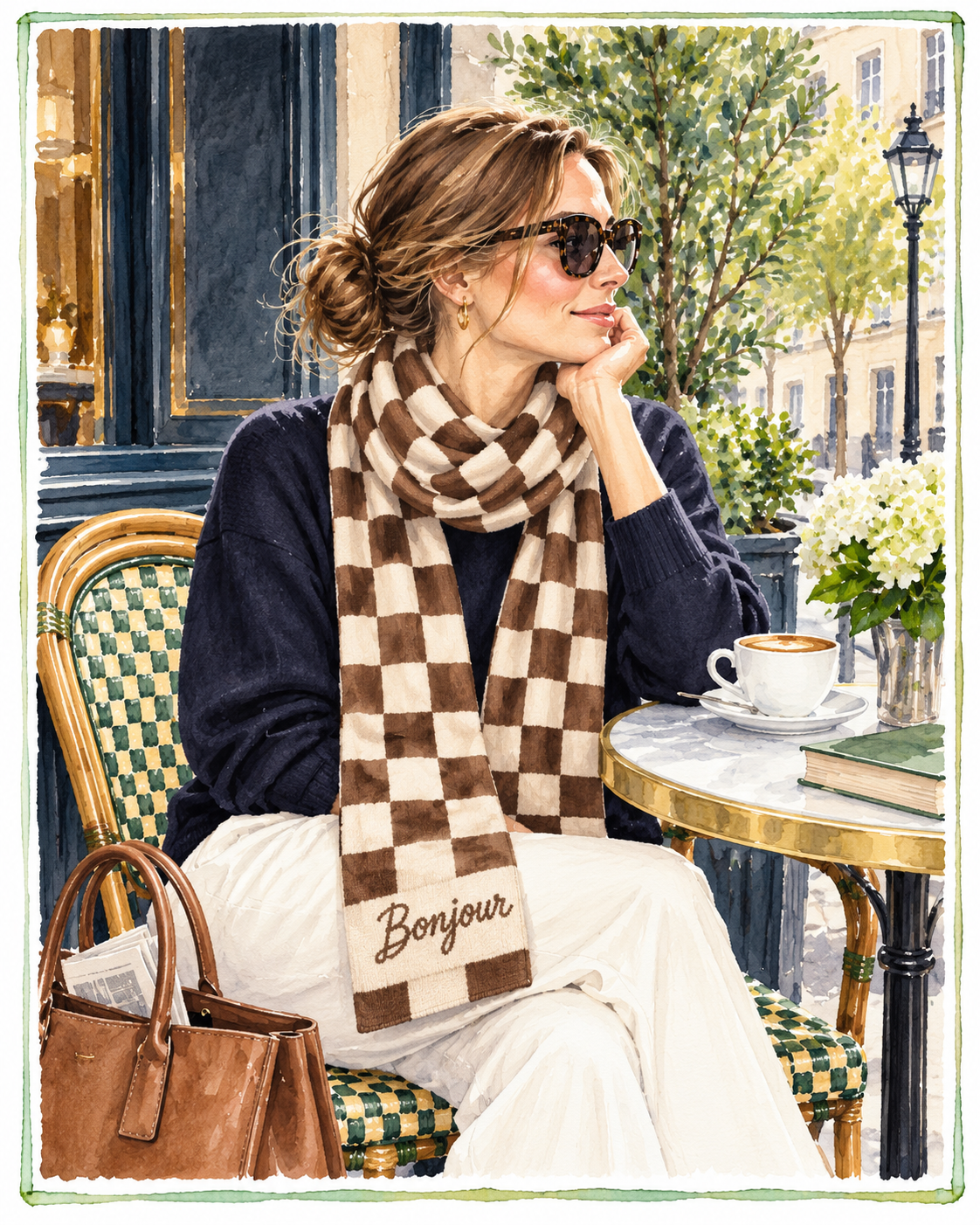 Bonjour Scarf: Jules et Jim
