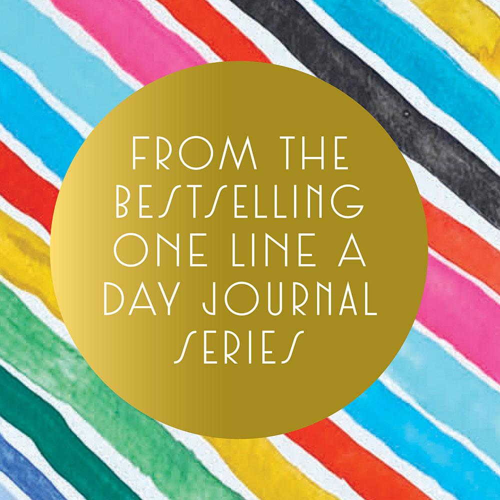 Rainbow One Line a Day journal — publisher interior image 1