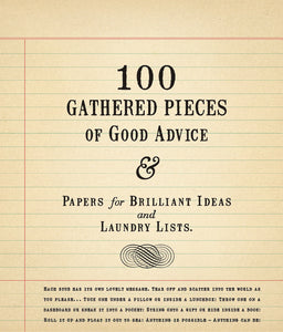 100 Gathered Pieces of Good Advice Tablet
