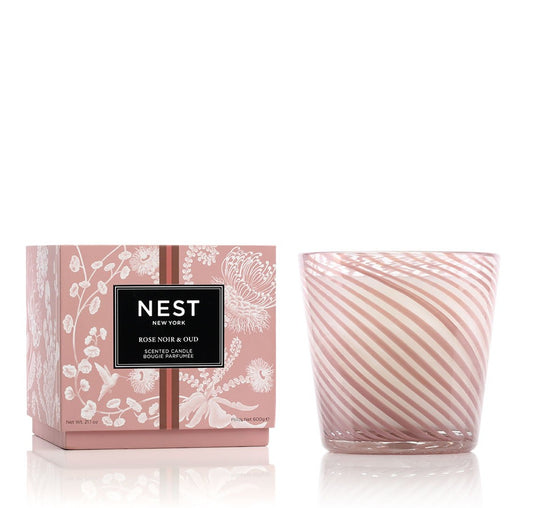 NEW! Rose Noir & Oud Specialty 3-Wick Candle