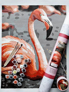 Paint By Number Kit- Flamingo