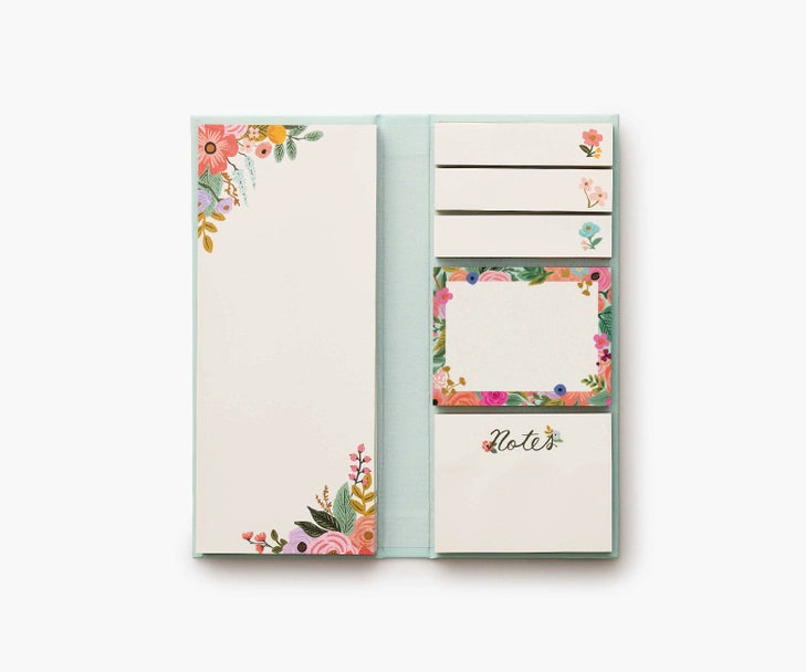 Rifle Paper Co. Sticky Note Folio- Garden Party